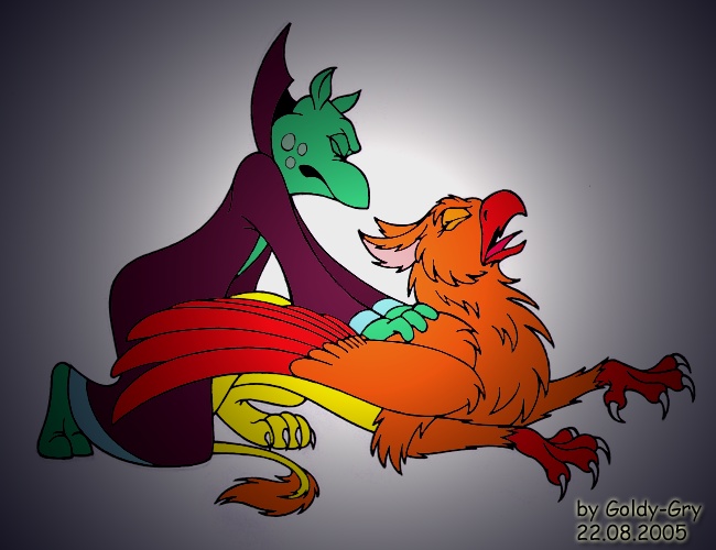 Goldy-Gry_TweegAndGoldenGryphoness.jpg